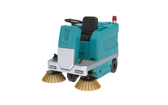 Giyo S1400 350kg Lightweight Design Ride-on Sweeper with 500W& Times; 2 Side Brush Motors & HEPA Filter